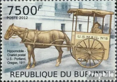 Produktbild von Briefmarken Burundi 2012 Mi 2405 (kompl.Ausg.) postfrisch Kutschen