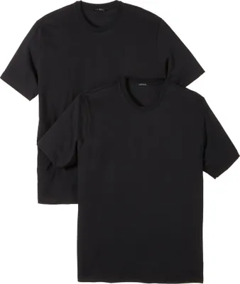 Produktbild von Schiesser Herren 2PACK T-shirt schwarz XXL