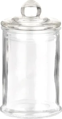 Produktbild von Bonbonglas Süssigkeitenbehälter 6x12cm transparent - Einheitsgröße