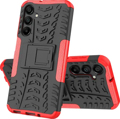 Produktbild von Outdoor Hülle für Samsung Galaxy A16 Handyhülle Handy Tasche Bumper TPU Silikon in Rot