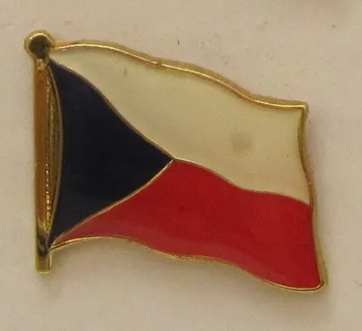 Produktbild von Pin Anstecker Flagge Fahne Tschechien Nationalflagge