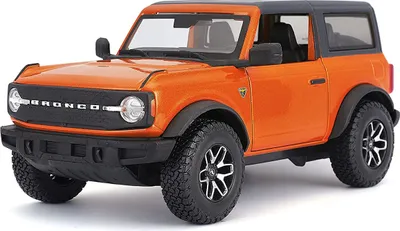 Obrázek produktu pro Maisto 31530 - Model auta - Ford Bronco Badlands '21 (oranžový, měřítko 1:24)