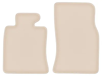Produktbild von DURBAN Beige Velours-Fußmatten vorne für Mini Cooper II R57 Cabrio (2006-2013)