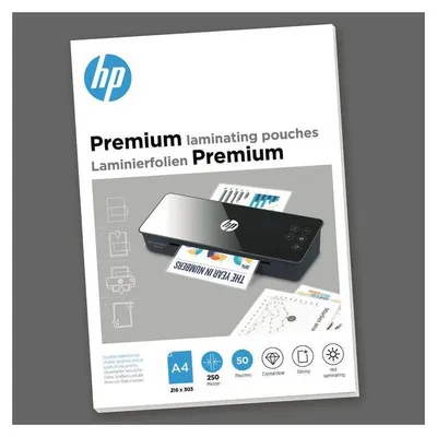 Produktbild von HP 9125, Glänzend, Transparent, DIN A4, 216 mm x 303 mm, Thermodruck, 0,25 mm, 220 mm