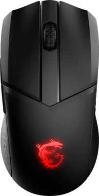 Immagine prodotto di MSI CLUTCH GM41 LIGHTWEIGHT - Mouse - ottico - 6 pulsanti - wireless, cablato - 2,4 GHz - ricevitore wireless (USB)