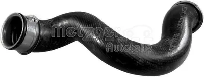 Image de METZGER Tuyau de radiateur Tuyau d'eau adapté pour MERCEDES-BENZ GLK (X204) 2421587