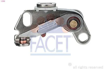 Produktbild von FACET Kontaktsatz Zündverteiler 1.5945 für SKODA 105,120 (742)