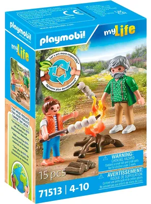 Produktbild von PLAYMOBIL myLife Lagerfeuer mit Marshmallows 71513
