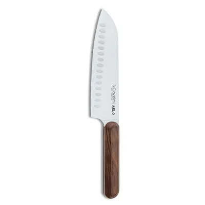 Zdjęcie produktu dla Nóż Santoku 3 Claveles Oslo stal nierdzewna 17,5 cm