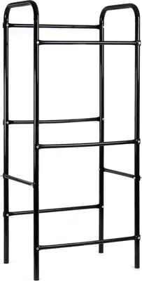 Produktbild von Stojan na přepravky na nápoje Wiltec pro 3 přepravky, ocelový stojan na přepravky, 50x33x116cm, 20kg na úroveň