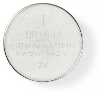Produktbild von Nedis Lithium-Knopfzelle CR1632 - 3 V DC - vorgeladen - 5-Pack