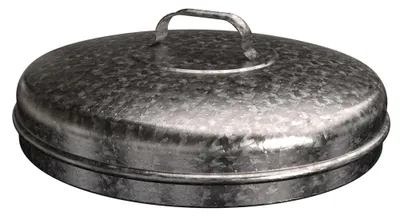 Produktbild von Deckel für Sammelbehälter 60 l feuerverzinkt
