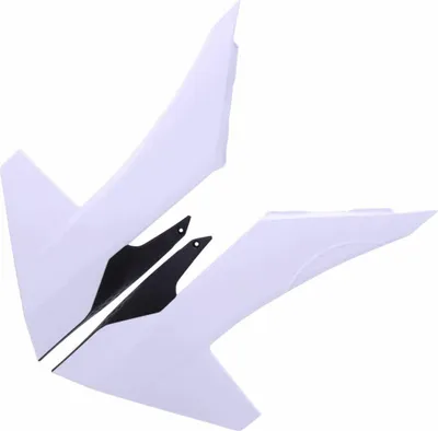 Immagine prodotto di Coppia fianchetti radiatore POLISPORT nero/bianco per Ktm