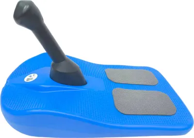 Produktbild von Aga Kinder Schlitten DS494 Blau, Stabile Bob-Kinderschlitten aus Kunststoff, stabiler Griff, schöne und hochwertige Schneeschlitten, Bobs für Kinder
