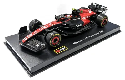 Produktbild von Bburago 18-38086 - Modellauto - F1 Alfa Romeo C43 #24 Zhou (mit Helm, Maßstab 1:43) Formel 1