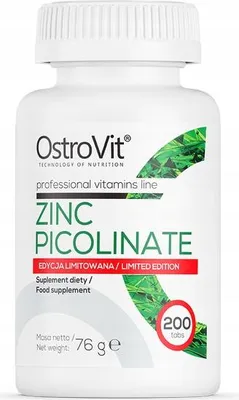 Produktbild von OstroVit Zinkpicolinat ZINK HAAR NÄGEL 200