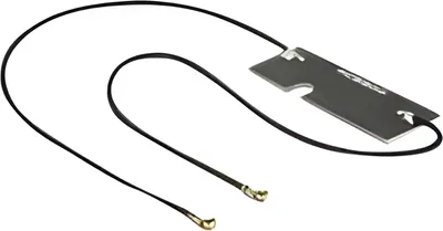 Produktbild von Delock WLAN Twin Antenna - Antenne - Wi-Fi - 5 dBi - Schwarz