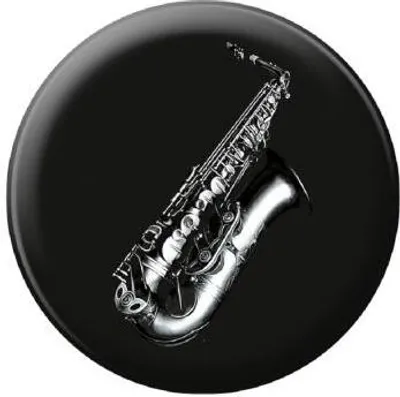 Produktbild von Ansteckbutton - Altosax - 18611 - Gr. ca. 5,7 cm