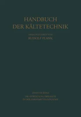 Obrázok produktu pre Die Anwendung der Kälte in der Lebensmittelindustrie