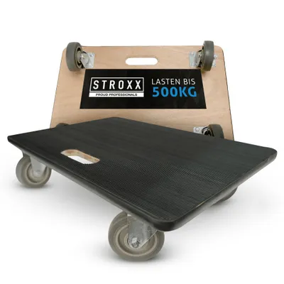 Produktbild von Stroxx Transportroller 600X400 Mm 500Kg Tragkraft