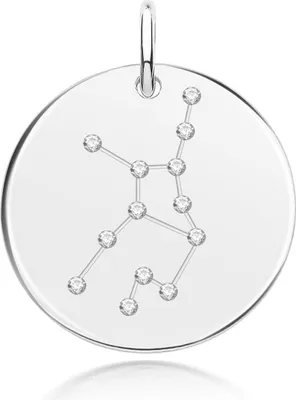 Productafbeelding van Halsketting voor dames, verguld met rhodium, zilver 925, met zirconiumoxide; TRS33002