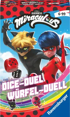 Zdjęcie produktu dla Gra Ravensburger Miraculous Dice Duel Game