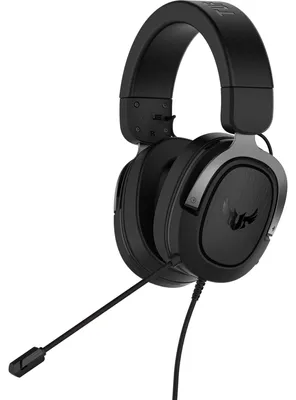 Produktbild von ASUS TUF Gaming H3 Kopfhörer Kopfband Schwarz - Grau (90YH028G-B1UA00)