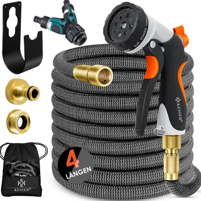 Produktbild von KESSER® Premium Gartenschlauch Flexibler Wasserschlauch dehnbarer Flexischlauch