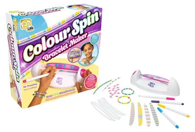 Produktbild von Goliath Armbandenset Colourspin - Kreatives Bastelset für Kinder