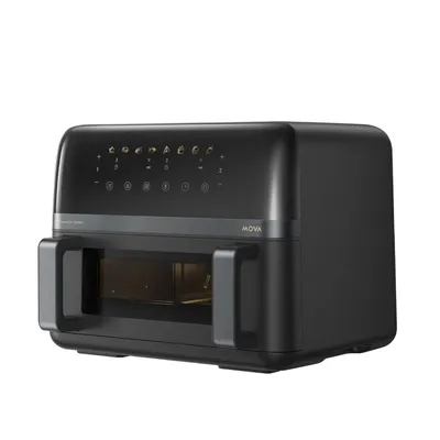 Zdjęcie produktu dla MOVA AeroChef FD20 Pro Frytkownica na gorące powietrze 9 l, dwie strefy, 2700 W, SyncFinish, szybkie i chrupiące gotowanie, temperatura 40–230°C