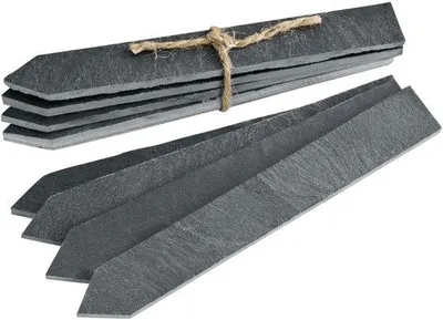 Productafbeelding van Pflanzenschilder - Herbruikbare Schieferetiketten - Medium 15x2 cm