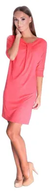 Produktbild von Damen Kleid Mini-Kleid Elegant ; Koralle/S/M 36/38