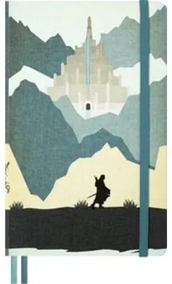 Imagen del producto de Moleskine, cuaderno de "El Señor de los Anillos", edición limitada de Aragorn, tamaño L/A5, con líneas, tapa dura