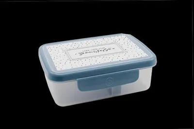 Image de Boîte à goûter SCANDI gris-bleu 2178