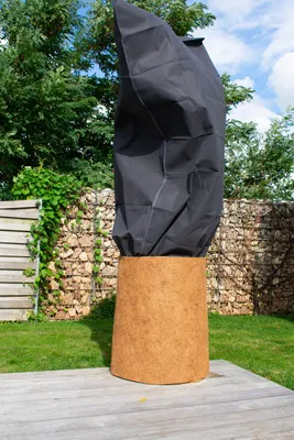 Produktbild von 75cm 10m Rollen Kokosmatte Winterschutz Cover Kälteschutz Frostschutz für Pflanzen