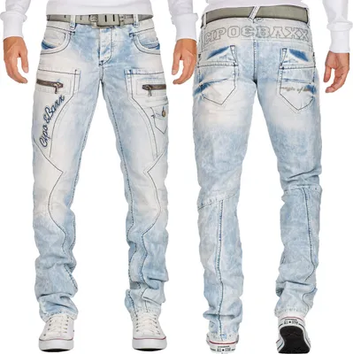 Produktbild von Cipo & Baxx Herren Jeans CD272 Blue W42/L32