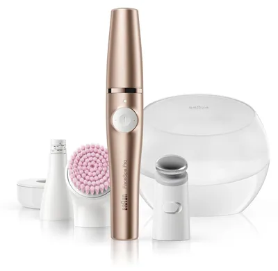 Productafbeelding van Braun FaceSpa Pro 921, Bronskleurig, Wit, 10 pincetten, Wenkbrauwen, Voorhoofd, Bovenlip, 1 uur