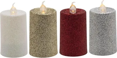 Obrázok produktu pre Sviečka LED sada žltý plameň HOME CDS2 (balenie 16ks)