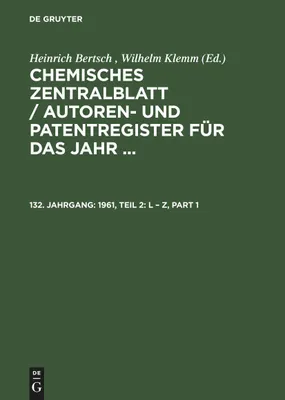 Produktbild von 1961, Teil 2: L - Z