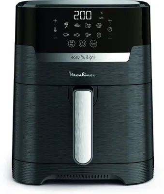 Image de Friteuse sans huile 4.2l 1400w noir - Moulinex - EZ505810 -