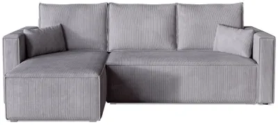 Produktbild von BroMARKT Ecksofa TOP Schlaffunktion Bettkasten L-Form Grau