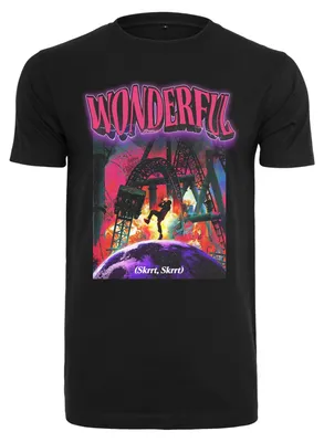 Immagine prodotto di Mister Tee - Maglietta da uomo "Wonderful" TN1876 (XXL) (Nera)