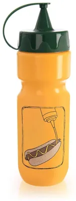 Imagen del producto de Botella de mostaza - 680 ml - Plástico - Amarilla