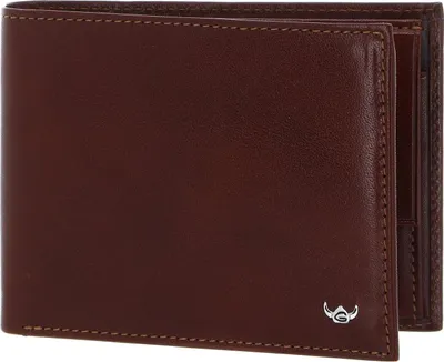 Produktbild von Golden Head Leder Geldbörse Colorado RFID Protect Billfold Coin Wallet Tobacco braun
