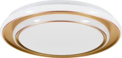 Produktbild von EGLO LED Deckenleuchte Moschetta, runde Deckenlampe mit Fernbedienung, Flur Lampe Decke, Schlafzimmerlampe, warmweiß-kaltweiß, Ø 40 cm
