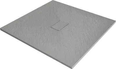Image de Mexen Hugo receveur de douche carré SMC 100 x 100 cm, gris - 42611010