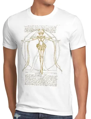 Produktbild von style3 Vitruvianische Bunny Herren T-Shirt mondstein luna anime
