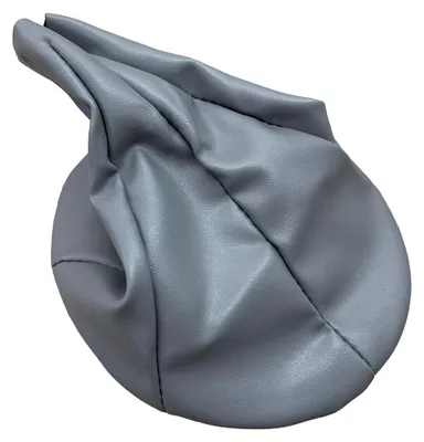 Immagine prodotto di Manopola del cambio grigia + cornice per pomello del cambio, compatibile con Fiat Panda II (169), dal 2003 al 2012