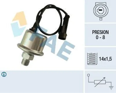 Produktbild von FAE Öldrucksensor Öldrucksensor 14030 für FIAT COUPE (FA/175)