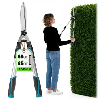 Produktbild von KADAX Heckenschere mit Stahlklingen, Manuelle Gartenschere für Hecke